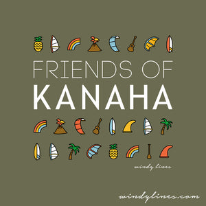 FRIENDS OF KANAHA Men's Long Sleeve