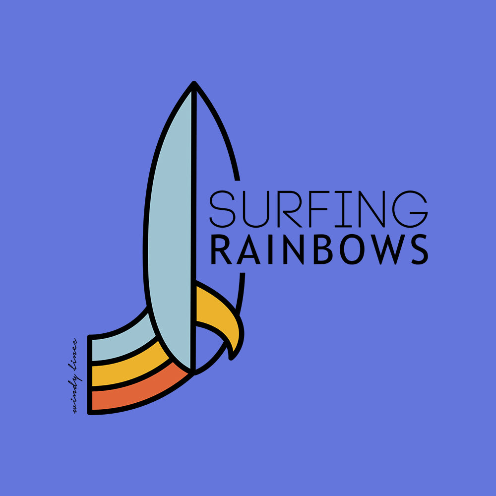 SURFING RAINBOWS Kids Tee