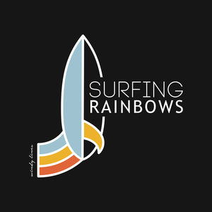 SURFING RAINBOWS Baby Tee