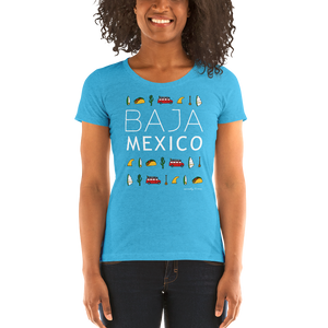 BAJA ELEMENTS Women's Fitted Tee