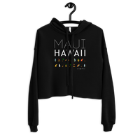 Load image into Gallery viewer, MAUI ELEMENTS Women&#39;s Crop Hoodie
