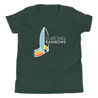 Load image into Gallery viewer, SURFING RAINBOWS Youth Tee
