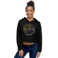 Load image into Gallery viewer, KANAHA SUNSET Women&#39;s Crop Hoodie
