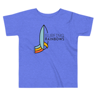 Load image into Gallery viewer, SURFING RAINBOWS Kids Tee
