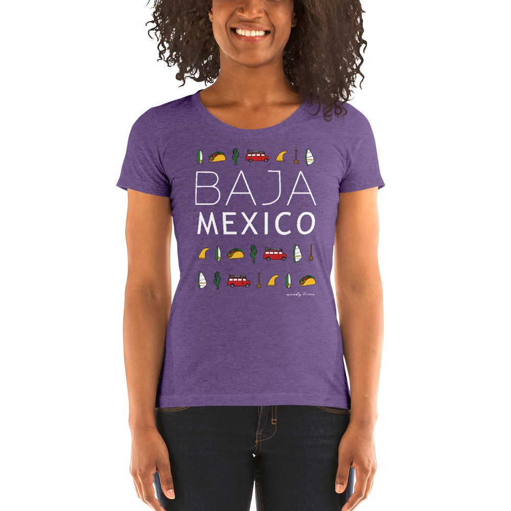 BAJA ELEMENTS Women's Fitted Tee