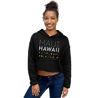 Load image into Gallery viewer, MAUI ELEMENTS Women&#39;s Crop Hoodie
