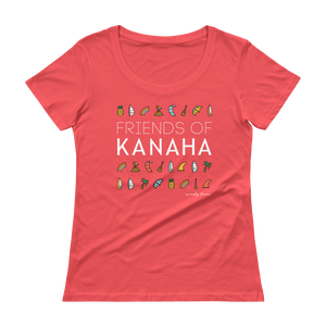 FRIENDS OF KANAHA Women's Scoop Tee