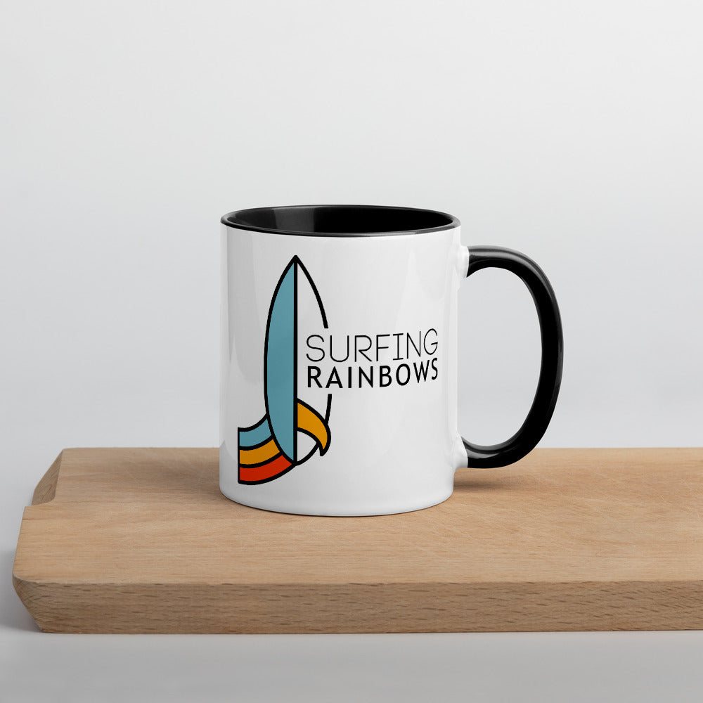 MAUI SURFING RAINBOWS Mug