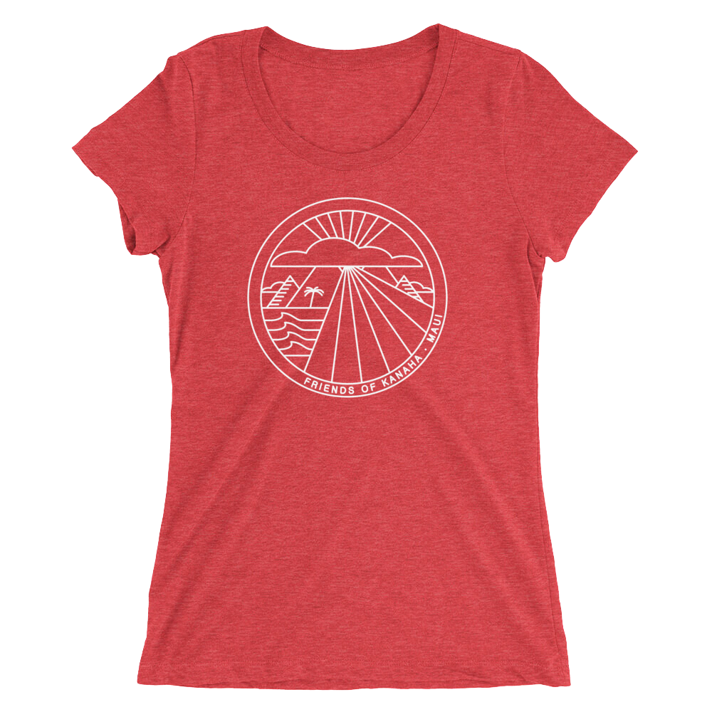 FRIENDS OF KANAHA Women's Fitted Tee