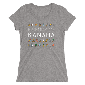 FRIENDS OF KANAHA Women's Fitted Tee